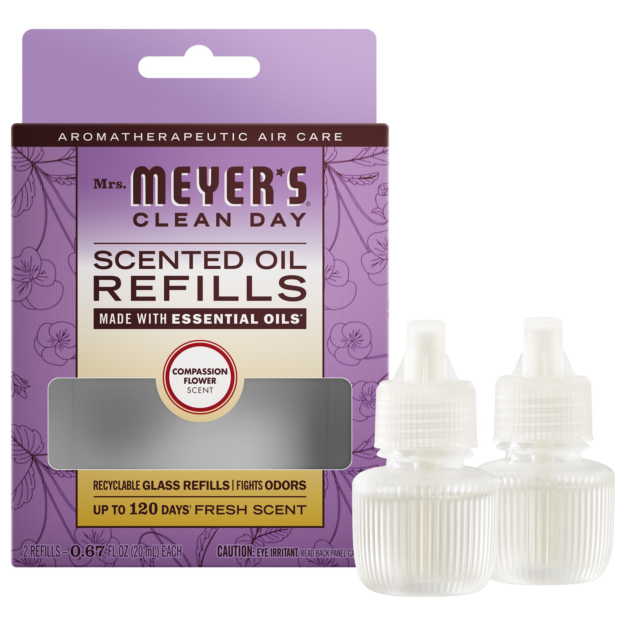 Compassion Flower Plug In Scented Oil Refill. 2-Pack - Image 3