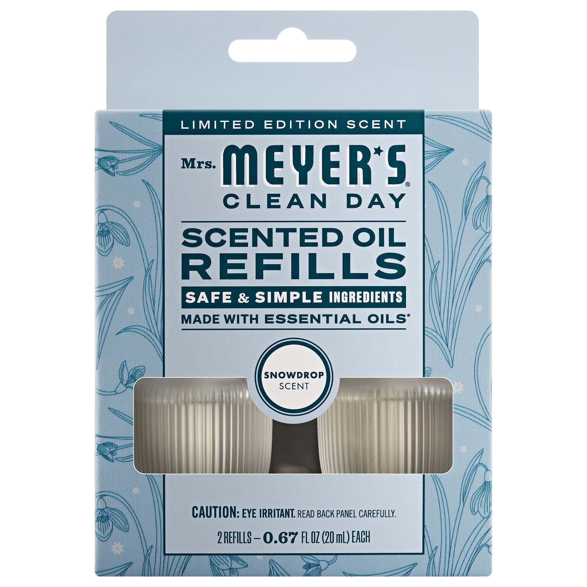 Snowdrop Plug In Scented Oil Refill. 2-Pack