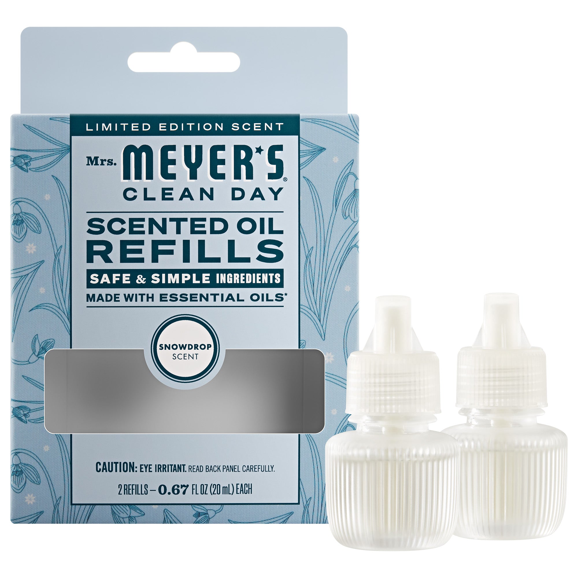 Snowdrop Plug In Scented Oil Refill. 2-Pack - Image 3