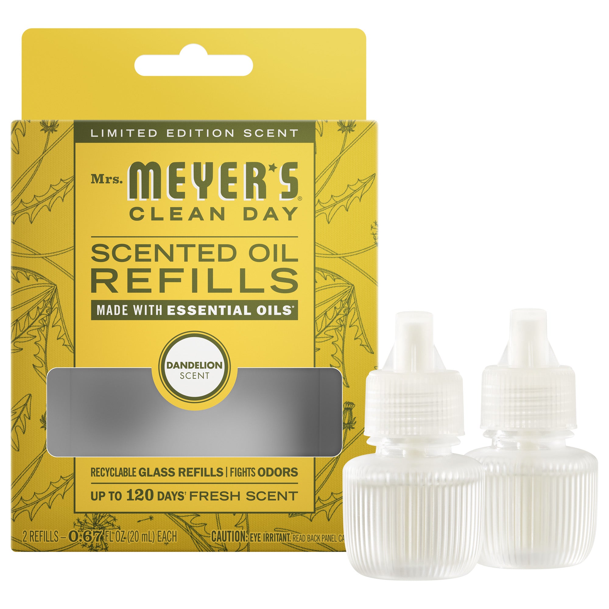 Dandelion Plug In Scented Oil Refill. 2-Pack - Image 2