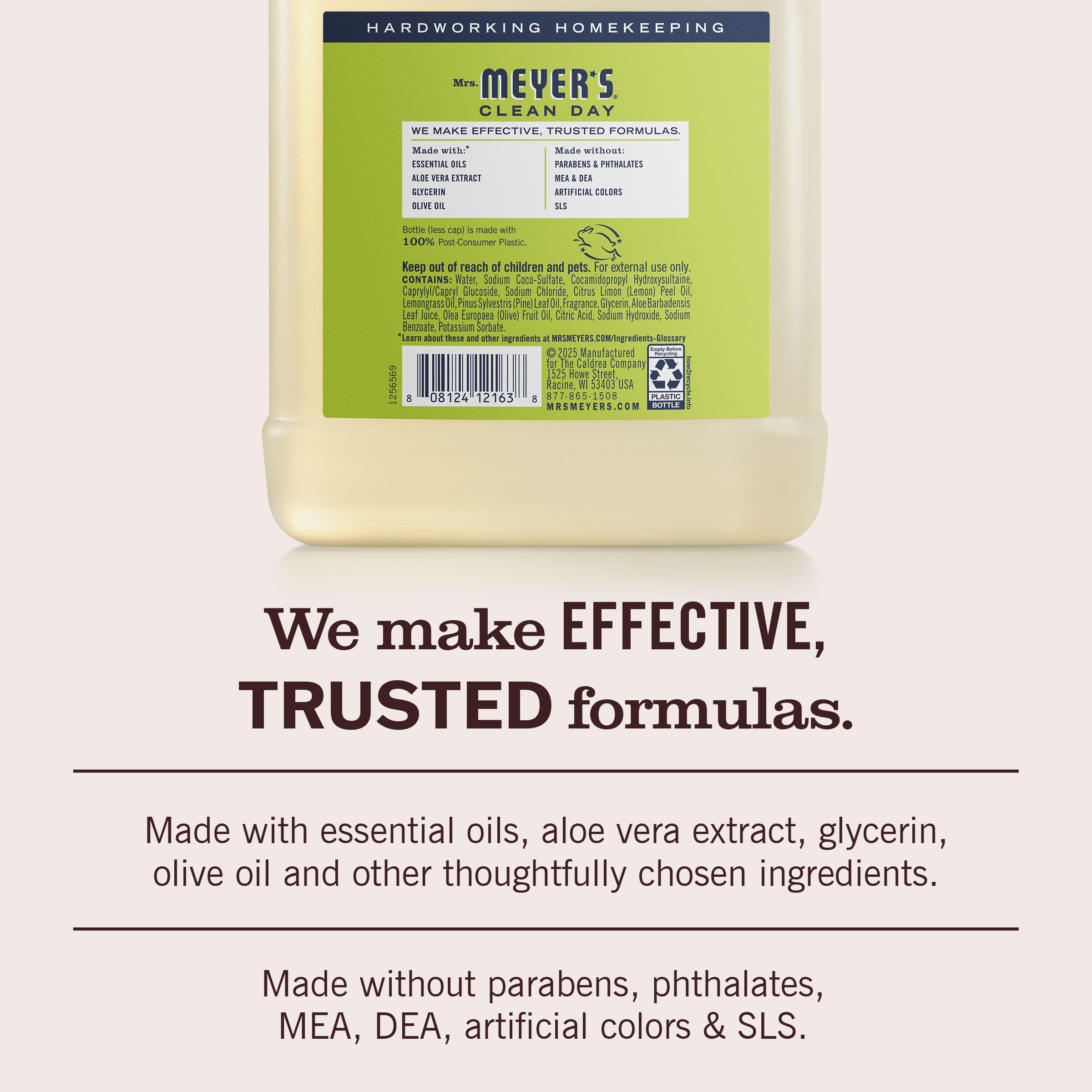 Lemon Verbena Liquid Hand Soap Refill - Image 6